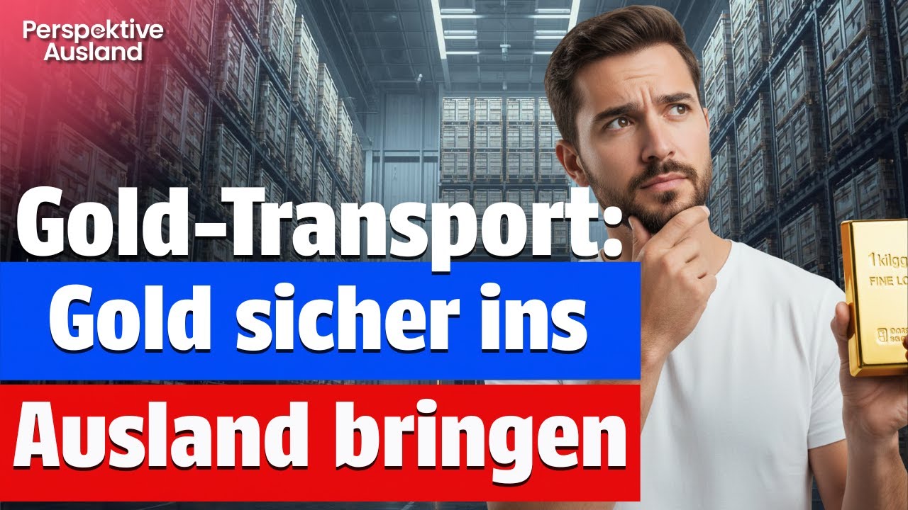 Bestehendes Gold sicher ins Ausland transferieren - So geht's!