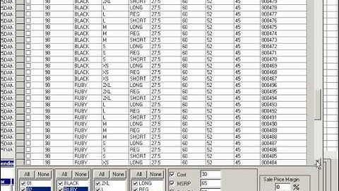 Price Maintenance from the Inventory Screen (Visual Retail Plus)