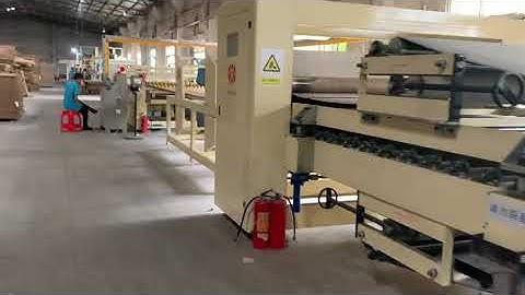 high speed honeycomb panel lamination line