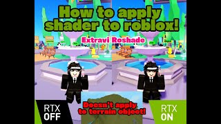 [FULL GUIDE] HOW TO APPLY SHADERS TO ROBLOX! (ROBLOX RTX ON) screenshot 2