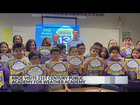 KRQE Weather Academy visits 21st Century Public Academy