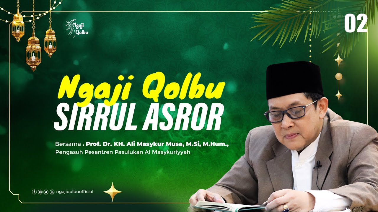 KITAB Sirrul Asror || 2 || Guru Ali