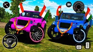 Dollar (Song) Modified Mahindra Black G Thar😈|| Indian Cars simulator 3D || Android Gameplay screenshot 3