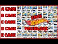 ALL HOT WHEELS 2022 Mainline Cars So Far - Sorted By Case! 2022 A, B, C, D and E Case + STH and TH!