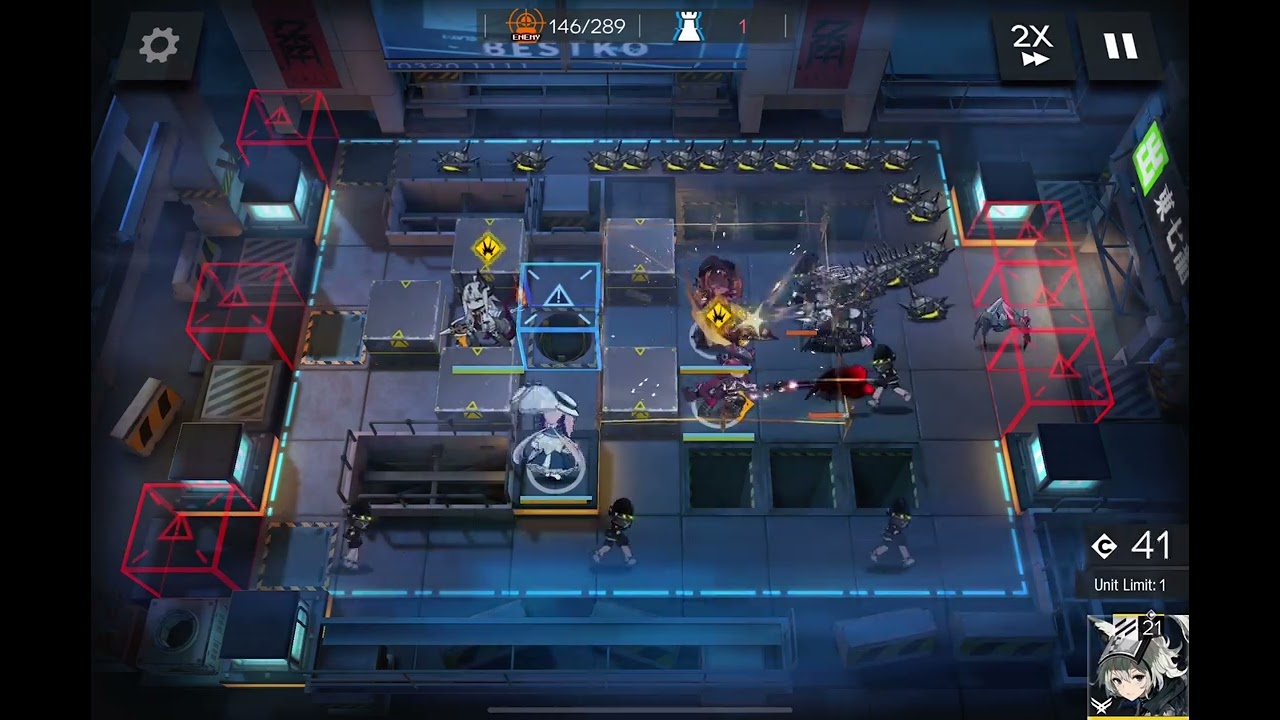 Arknights Lee Paradox Simulation