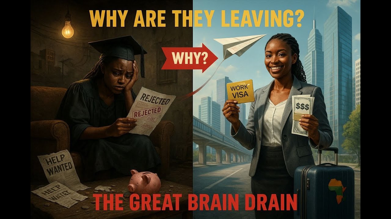 Why SMART Africans are RUNNING away #migration #africa #immigrants  #documentary #vlog #video