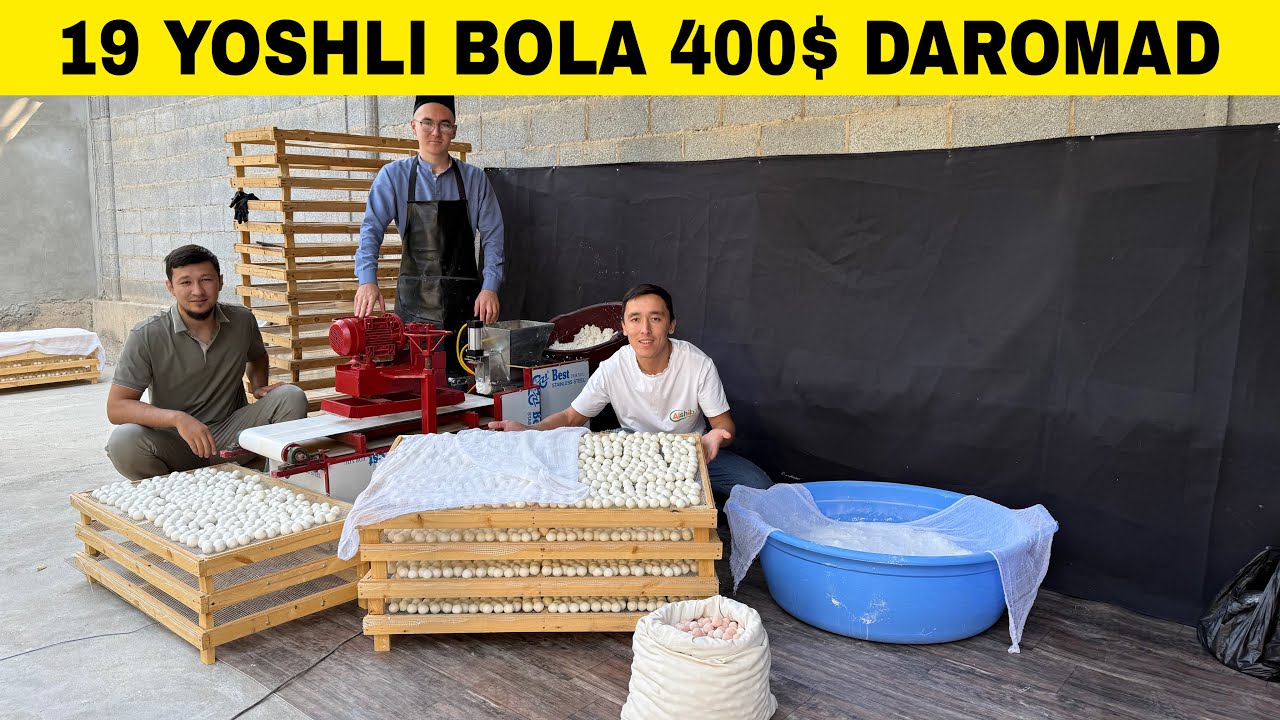 КУРТ (КУРТОП) ИШЛАБ ЧИКАРИШ БИЗНЕСИ ПОЛАФТАМАТ КУРТ 400$ ДАРОМАД