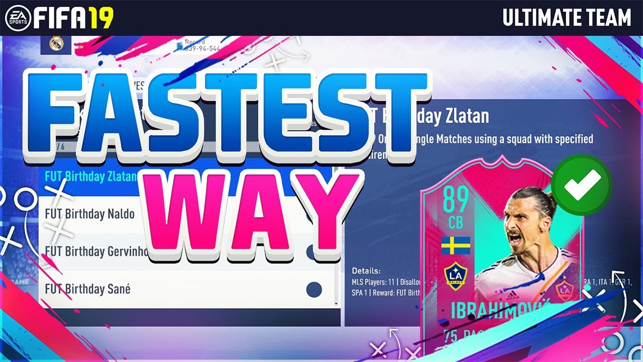 FASTEST WAY TO GET FUT BIRTHDAY IBRAHIMOVIC, NALDO, GERVINHO! HOW TO COMPLETE WEEKLY OBJECTIVES