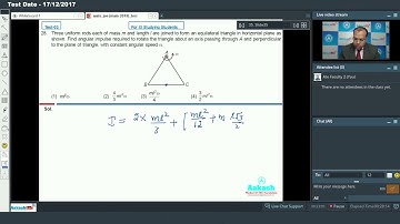 AIATS TEST 03 For Class XI Studying PHYSICS JEE Main 2019 Q 26 to 30