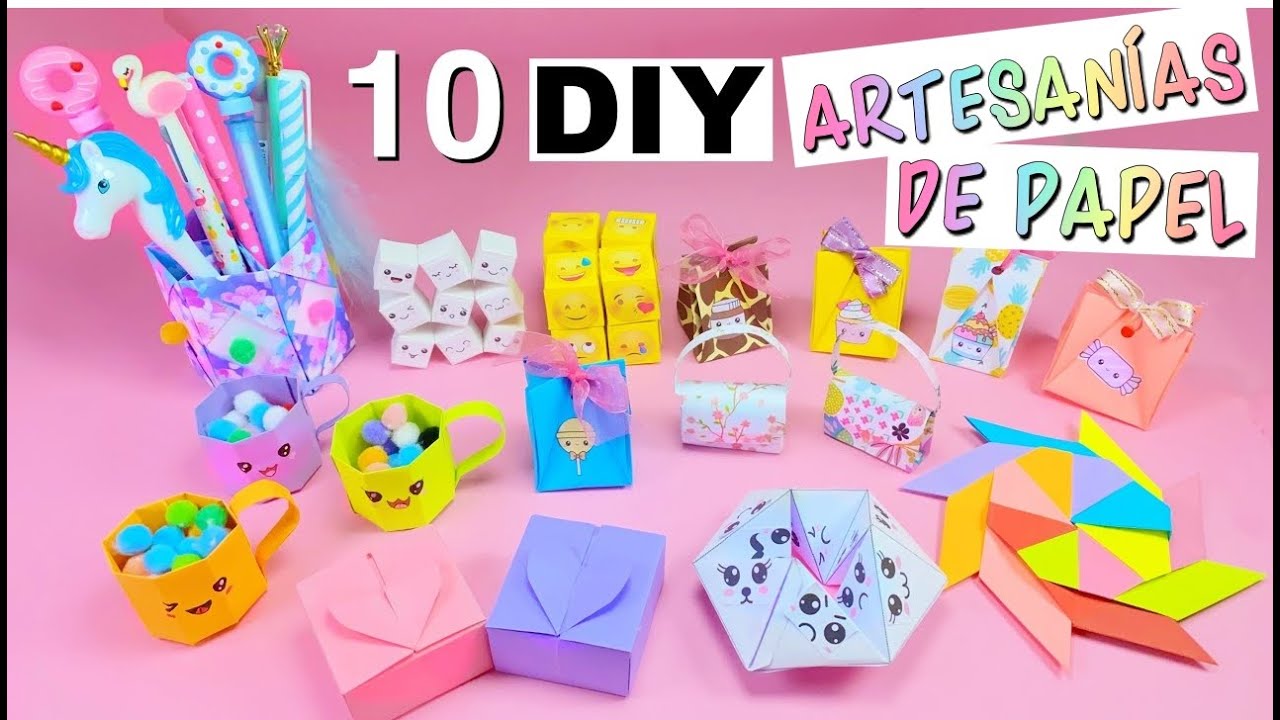 10 HAZLO TÚ MISMO IDEAS MARAVILLOSAS QUE TE VAN A ENCANTAR - Fidget Toys, Útiles Escolares, etc...