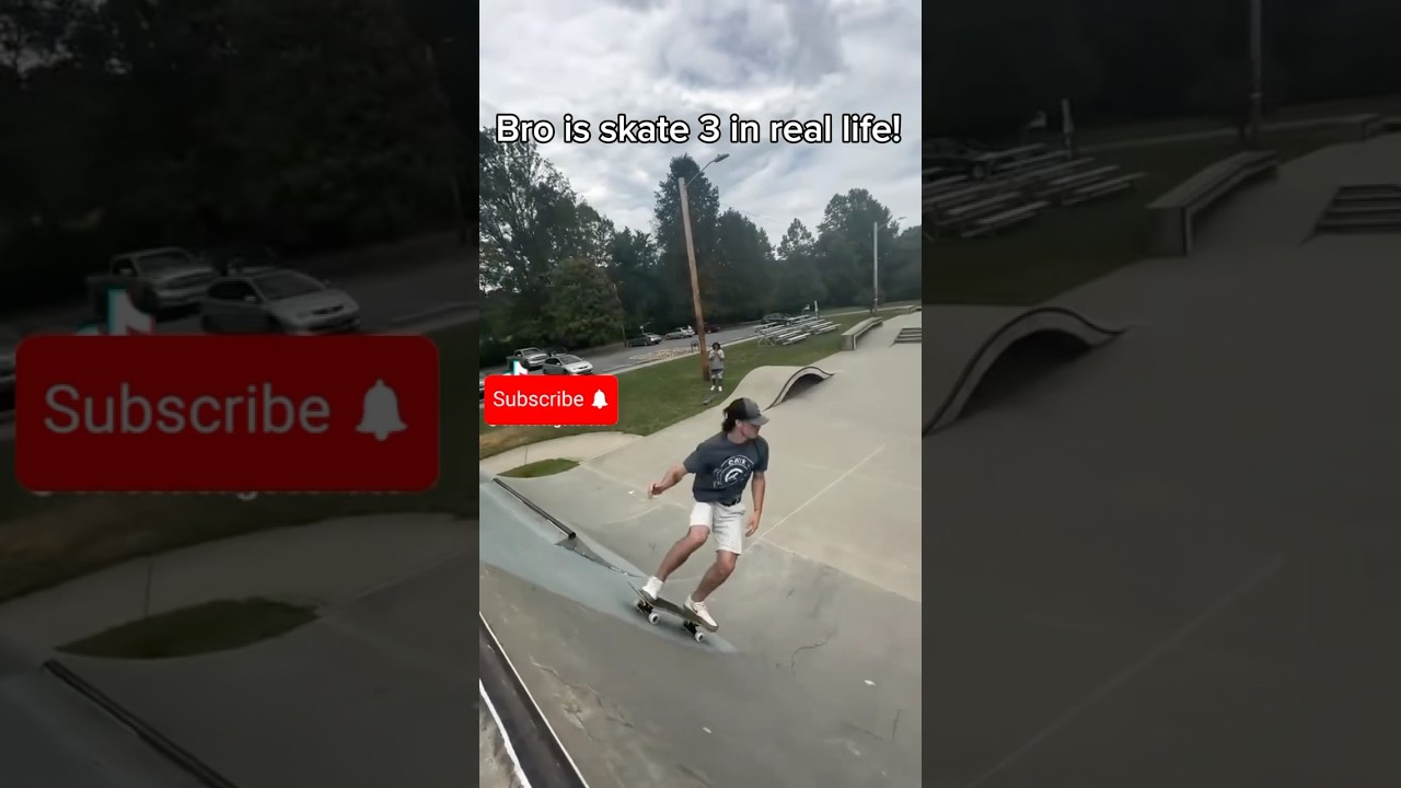 Bro is playing skate 3 in real life🤯💥