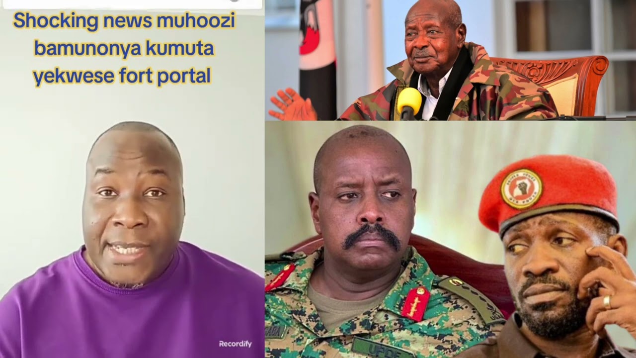 Agaakagwawo!! Muhoozi Giwunye, NAM Emutabukidde M7 Amusindise Fort Portal Ekigya Kikambwe