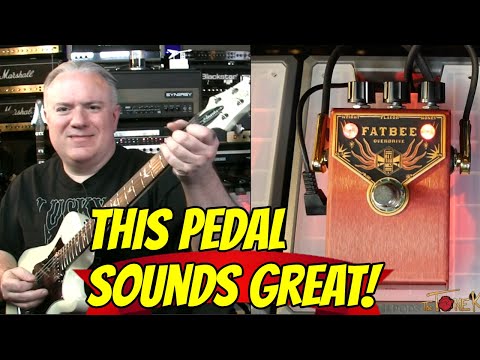 MAKE ROOM ON YOUR PEDALBOARD for the BEETRONICS FATBEE Overdrive Pedal - Demo & Review