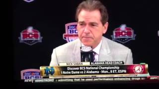 Nick Saban on the process of personal excellence