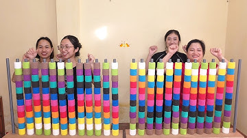 🎧 Relaxing Color Ball Sorting with Gentle ASMR | Calm but Competitive