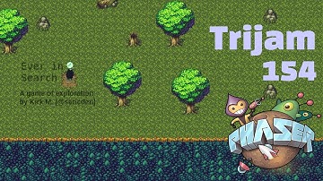"Ever in Search" - PhaserJS GameDev Livestream - Trijam 154