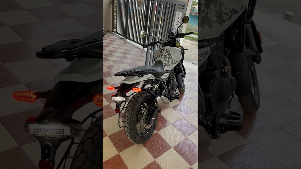 HIMALAYAN 450 Cold start 