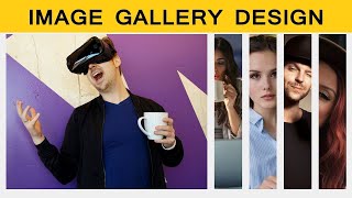 Full Image Gallery Using HTML & CSS |  Animated Image Gallery Design For HTML Website | Website Creators Guide
