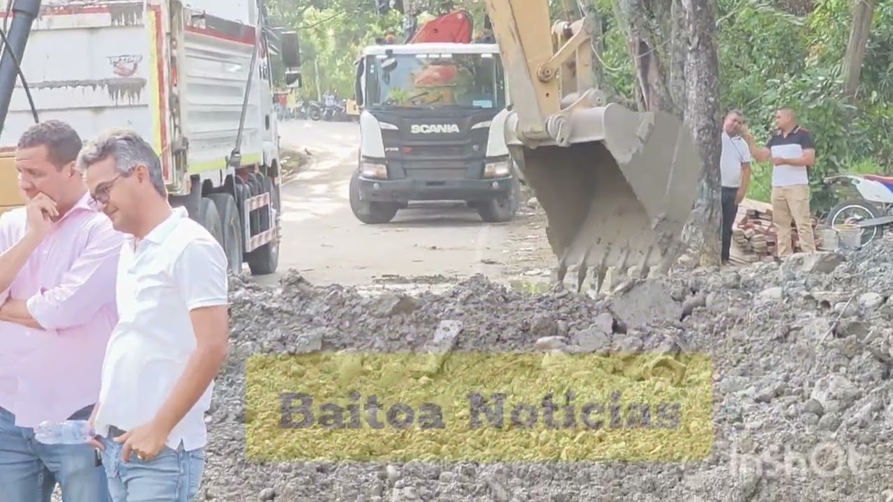 Inician los trabajos luego de la Exploción en la Zanja 