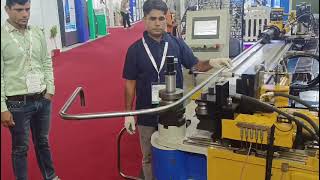 Rapid make PLC Controlled 5 Axis Servo Pipe Bending Machine              (Model: PL45-5 Axis Servo)