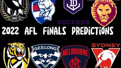 AFL Finals predictions 2022