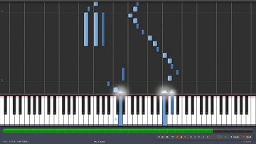 Czerny Exercise 70 from Practical Method for Beginners at 70BPM in Synthesia