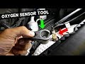 HOW TO REMOVE OXYGEN SENSOR  OXYGEN SENSOR SOCKET