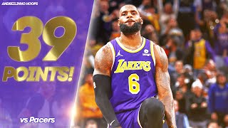 LeBron James 39 POINTS vs Pacers! ● Full Highlights ● 24.11.21 ● 1080P 60 FPS