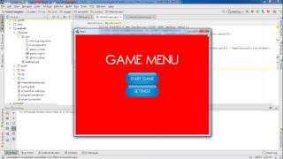 libGDX Java Game Development - Label & Button costume using Skin