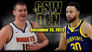 Top Nuggets vs. Warriors Players to Watch - December 25