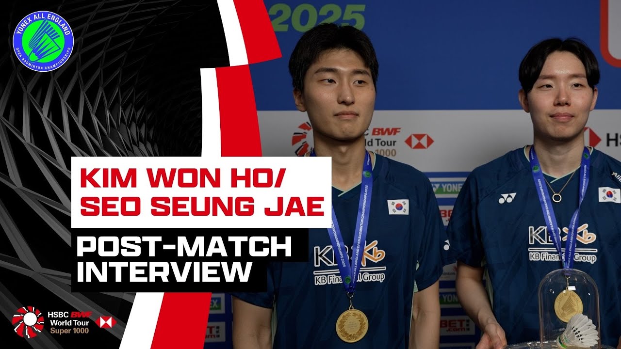 Kim Won Ho and Seo Seung Jae on their historic win at 