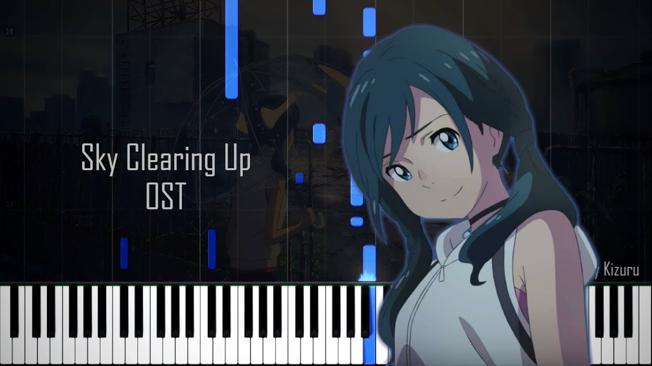 Sky Clearing Up' | Weathering With You OST - [Piano Tutorial] - YouTube