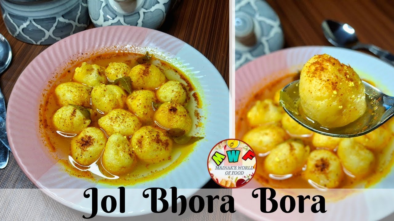 জল ভরা বড়া | Jol Bhora Bora | Easy Healthy Recipe | Weightloss Recipe ...