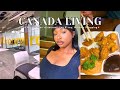 🇨🇦CANADA LIVING #15: Tried sushi for the first time, Asian restaurant, leg x-ray, Window Shopping…