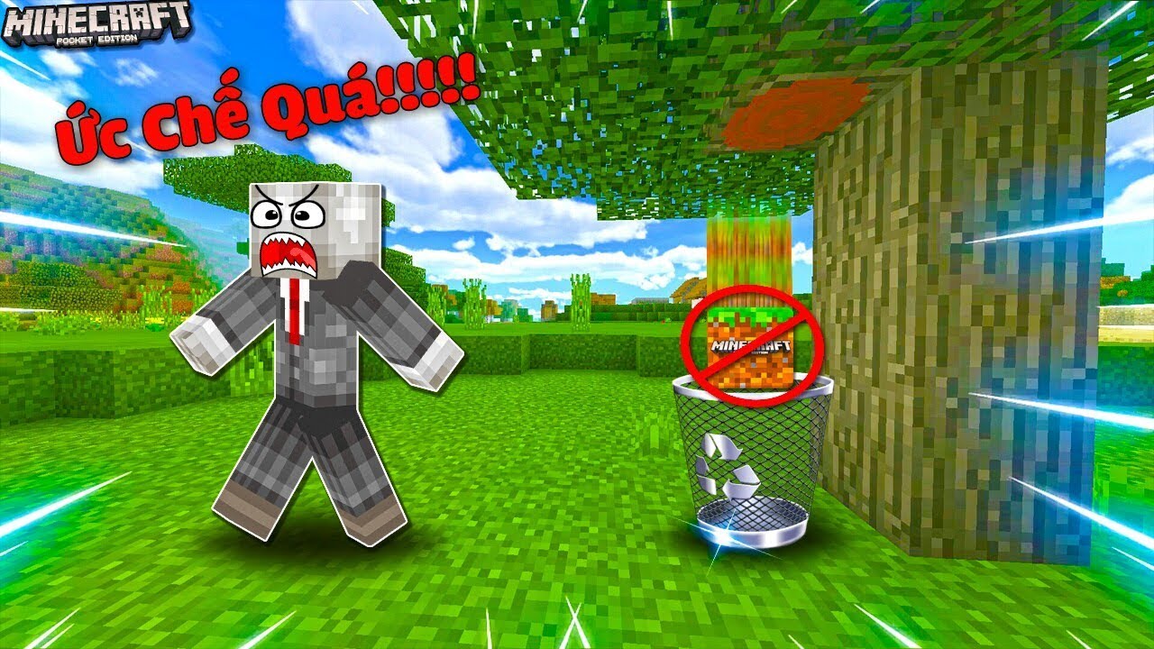 Thử Thách Xóa Game Minecraft Pe, Liệu Có Thành Công Trong Mcpe | Thử Thách  Slenderman - Youtube