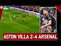 SENSATIONAL COMEBACK! ARSENAL GO TOP! Aston Villa 2-4 Arsenal Highlights