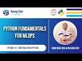 Python Fundamentals for MlOps - Constructor in Python [Episode 19]