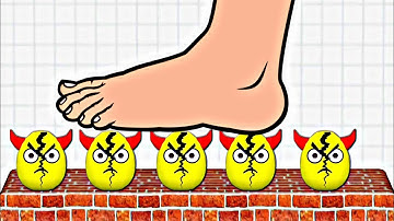 Hide Ball Logic puzzle Game / Draw To Smash Game / Level 8978 - 9345 Game / ASMR Gameplay 