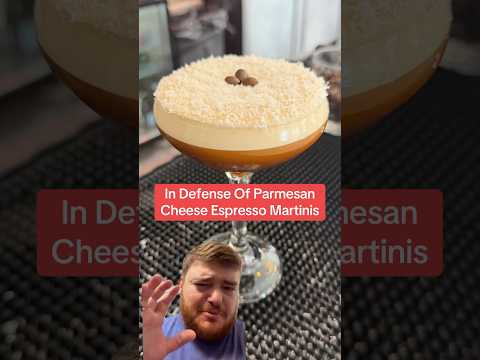 In Defense of Parmesan Cheese Espresso Martinis?!