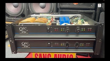 Chi Tiết Nội Thất 2 Cục Đẩy QSC MX1500a Công Suất Cực Khủng Tại Sang Audio