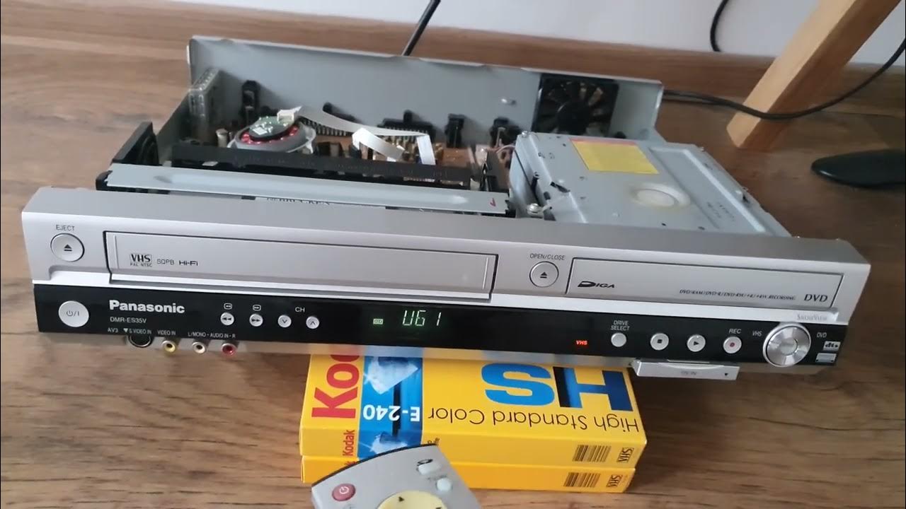Panasonic DMR ES35V Video VHS "please wait" Can anyone solve the