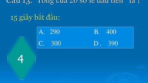 Các đề thi giao lưu toán tuổi thơ lớp 5