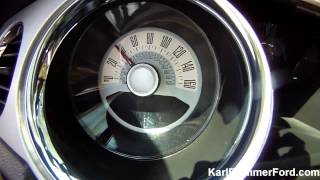 2011 Ford Mustang GT 5.0 0-60 mph 0-100 kph speedometer