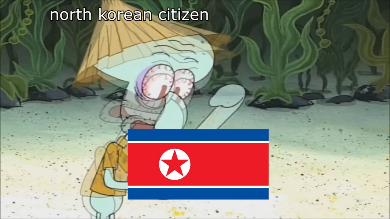 North Korea In A Nutshell Spongebob YouTube