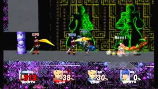 SSBB Model Stage Hack: Cyber Maze Core