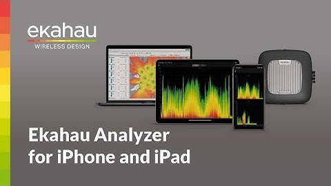 Asia-Pacific Webinar: Ekahau Analyzer for iPhone & iPad