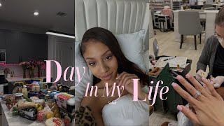 VLOG: Day In My Life | Nail salon date , Night routine , Meal prep/ Cooking , Chit-Chat \u0026 MORE 
