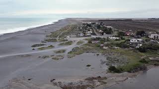 The Beach At Birdlings Flat - Flying Over The Southern Seas