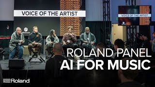 Roland NAMM Panel: AI For Music—Voice of the Artist