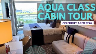 Celebrity AQUA Class Cabin Tour | Celebrity Apex 9276 Profile